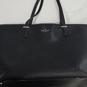 Kate Spade Large Harmony Saffiano Leather Black Tote